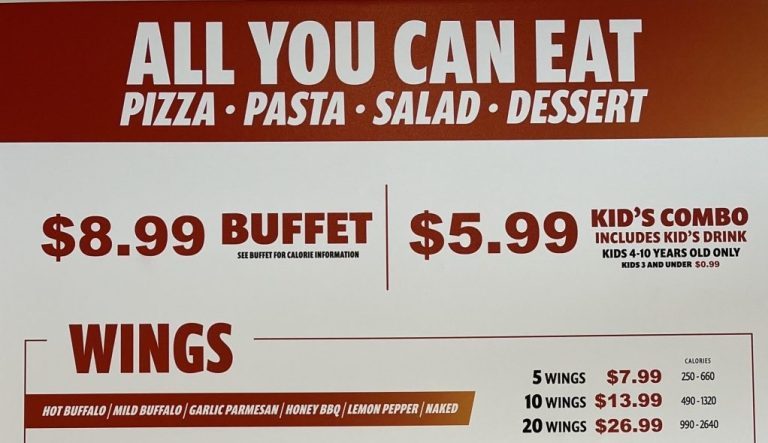 2024 Cicis Pizza Buffet Prices: All You Can Eat Specials